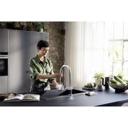 Hansgrohe Aqittura M91 bateria kuchenna z filtrem stojąca chrom 76836000