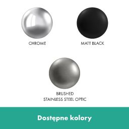 Hansgrohe Aqittura M91 bateria kuchenna stojąca z filtrem czarny mat 76836670