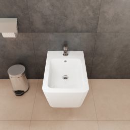 Hansgrohe EluPura Original Q bidet wiszący biały 61172450