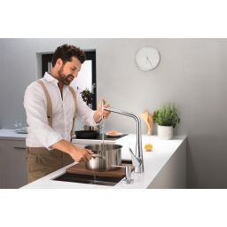 Hansgrohe deska kuchenna orzech włoski 40960000