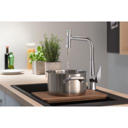 Hansgrohe deska kuchenna orzech włoski 40960000