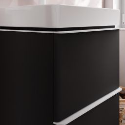 Hansgrohe Xelu Q szafka 48 cm podumywalkowa wisząca szary diament mat/biały mat 54020700