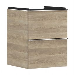 Hansgrohe Xelu Q szafka 48 cm podumywalkowa wisząca naturalny dąb/chrom 54021000