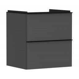 Hansgrohe Xelu Q szafka 58 cm podumywalkowa wisząca szary diament mat/czarny mat 54024670