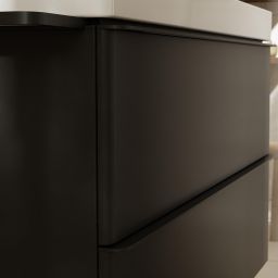 Hansgrohe Xelu Q szafka 58 cm podumywalkowa wisząca szary diament mat/czarny mat 54024670