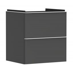 Hansgrohe Xelu Q szafka 58 cm podumywalkowa wisząca szary diament mat/biały mat 54024700