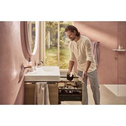 Hansgrohe Xelu Q szafka 78 cm podumywalkowa wisząca naturalny dąb/chrom 54029000