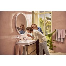 Hansgrohe Xelu Q szafka 78 cm podumywalkowa wisząca naturalny dąb/chrom 54029000
