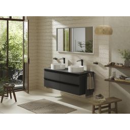 Hansgrohe Xelu Q wieszak na ręcznik do szafki czarny mat 54143670