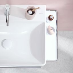 Hansgrohe Xelu Q półka do szafki podumywalkowej chrom 54144000