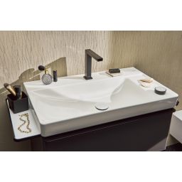 Hansgrohe Xelu Q półka do szafki podumywalkowej czarny mat 54144670