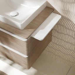 Hansgrohe Xelu Q półka do szafki podumywalkowej biały mat 54144700