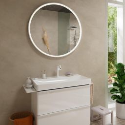 Hansgrohe Xelu Q półka do szafki podumywalkowej biały mat 54144700