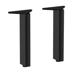 Hansgrohe Xelu Q nóżki do szafki podumywalkowej czarny mat 54145670