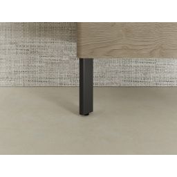 Hansgrohe Xelu Q nóżki do szafki podumywalkowej czarny mat 54145670