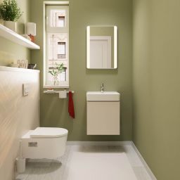 Hansgrohe Xilesa E umywalka z szafką 50 cm piaskowy beż matowy 54395780