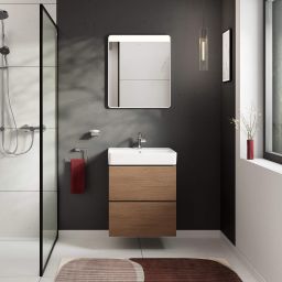Hansgrohe Xilesa E umywalka z szafką 60 cm kaszmirowy dąb 54396550