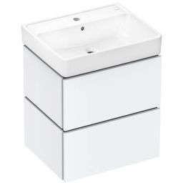 Hansgrohe Xilesa E umywalka z szafką 60 cm biały mat 54396700