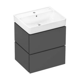 Hansgrohe Xilesa E umywalka z szafką 60 cm szary łupek matowy 54396760