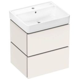 Hansgrohe Xilesa E umywalka z szafką 60 cm piaskowy mat beżowy 54396780