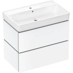 Hansgrohe Xilesa E umywalka z szafką 80 cm biały mat 54397700