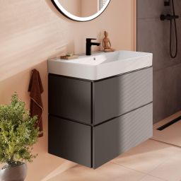 Hansgrohe Xilesa E umywalka z szafką 80 cm szary łupek matowy 54397760