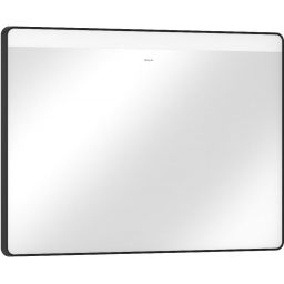 Hansgrohe Xarita Lite Q lustro 100x70 cm prostokątne z oświetleniem czarny mat 54959670