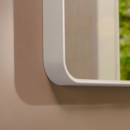 Hansgrohe Xarita Lite Q lustro 100x70 cm prostokątne z oświetleniem biały 54959700