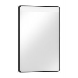 Hansgrohe Xarita Lite Q lustro 50x70 cm prostokątne z oświetleniem czarny mat 54969670