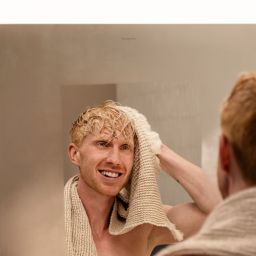 Hansgrohe Xarita Lite Q lustro 80x70 cm prostokątne z oświetleniem czarny mat 54971670