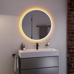Hansgrohe Xarita S lustro z oświetleniem LED 90 cm sensor dotykowy biały mat 54981700