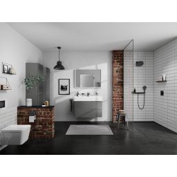 Hansgrohe Xarita E lustro 100x70 cm z oświetleniem LED biały mat 54986700