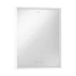 Hansgrohe Xarita E lustro 70x60 cm z oświetleniem LED biały mat 54988700