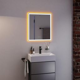 Hansgrohe Xarita E lustro 70x60 cm z oświetleniem LED biały mat 54988700