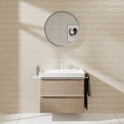 Hansgrohe Xarita S lustro z oświetleniem LED 70 cm czujnik podczerwieni biały mat 54991700