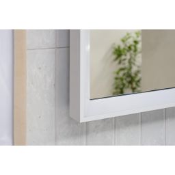 Hansgrohe Xarita E lustro 100x70 cm z oświetleniem LED z czujnikiem biały mat 54995700