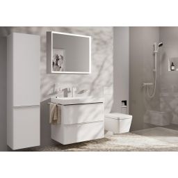 Hansgrohe Xarita E lustro 70x80 cm z oświetleniem LED z czujnikiem biały mat 54996700