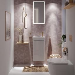Hansgrohe Xarita E lustro 70x36 cm z oświetleniem LED z czujnikiem biały mat 54999700