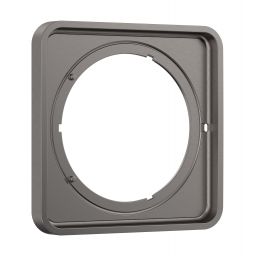 Hansgrohe ShowerSelect Comfort Q rozeta przedłużająca czarny chrom szczotkowany 13613340