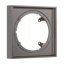 Hansgrohe ShowerSelect Comfort E rozeta przedłużająca czarny chrom szczotkowany 13617340