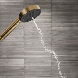 Hansgrohe Pulsify Select S słuchawka prysznicowa brąz szczotkowany 24111140