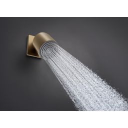 Hansgrohe Pulsify S deszczownica 10.5 cm okrągła brąz szczotkowany 24130140