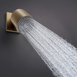 Hansgrohe Pulsify przyłącze ścienne do głowicy prysznicowej brąz szczotkowany 24139140