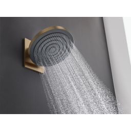 Hansgrohe Pulsify S deszczownica 26 cm okrągła EcoSmart brąz szczotkowany 24141140