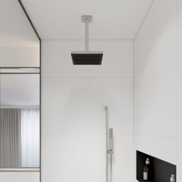 Hansgrohe Pulsify E deszczownica 26 cm kwadratowa EcoSmart+ chrom 24333000