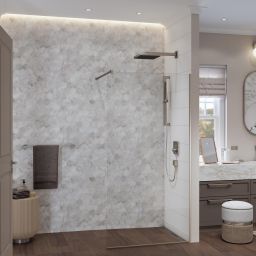 Hansgrohe ramię deszczownicy 39 cm ścienne chrom 24337000