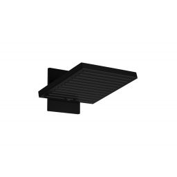 Hansgrohe Pulsify E deszczownica 26 cm kwadratowa z ramieniem ściennym czarny mat 24350670