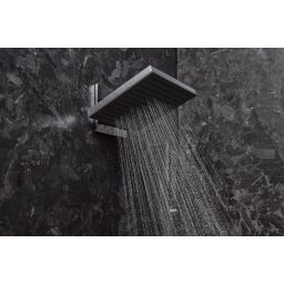 Hansgrohe Pulsify E EcoSmart deszczownica 26 cm kwadratowa z ramieniem prysznicowym chrom 24351000