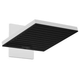 Hansgrohe Pulsify E EcoSmart deszczownica 26 cm kwadratowa z ramieniem prysznicowym biały mat 24351700
