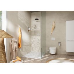 Hansgrohe ramię deszczownicy 39 cm ścienne biały mat 24357700